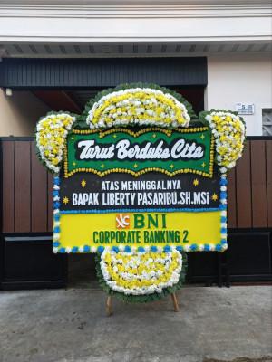 Papan Bunga Duka di Panai Tengah