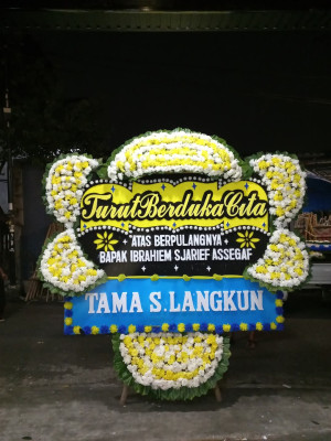 Papan Bunga Duka di Panai Tengah